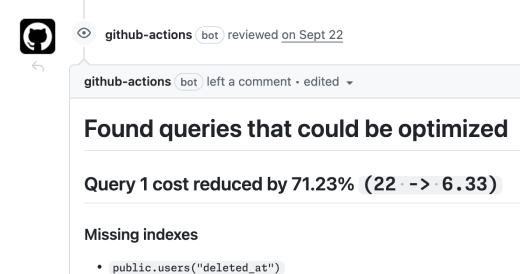Github Actions example